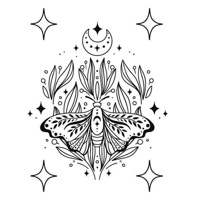 Colouring Tattoos - Tattoo-Designs zum Ausmalen