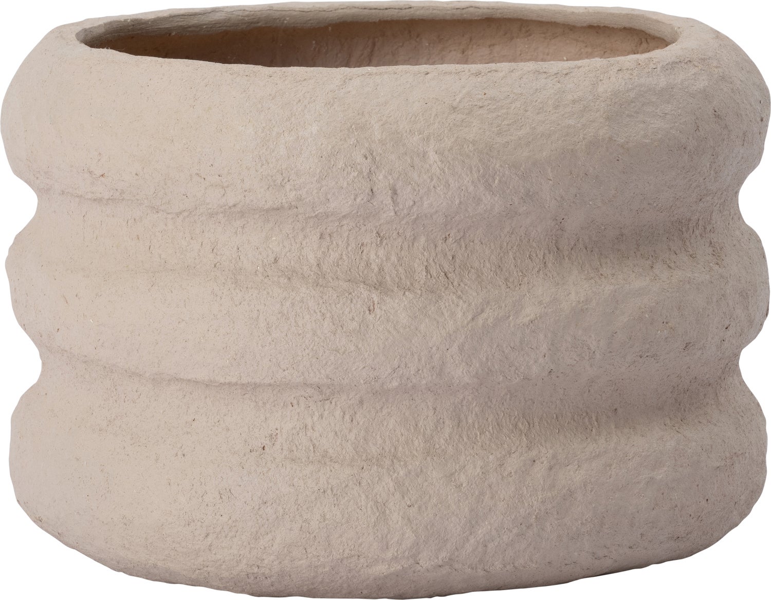 Intratuin bloempot Donna beige D 17,5 H 11,5 cm