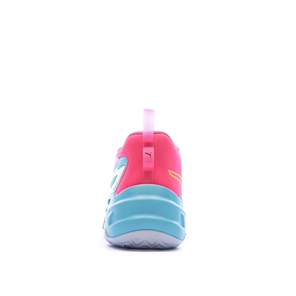 Puma Chaussures de basket Bleu/Rose Homme Puma Scoot Zeros