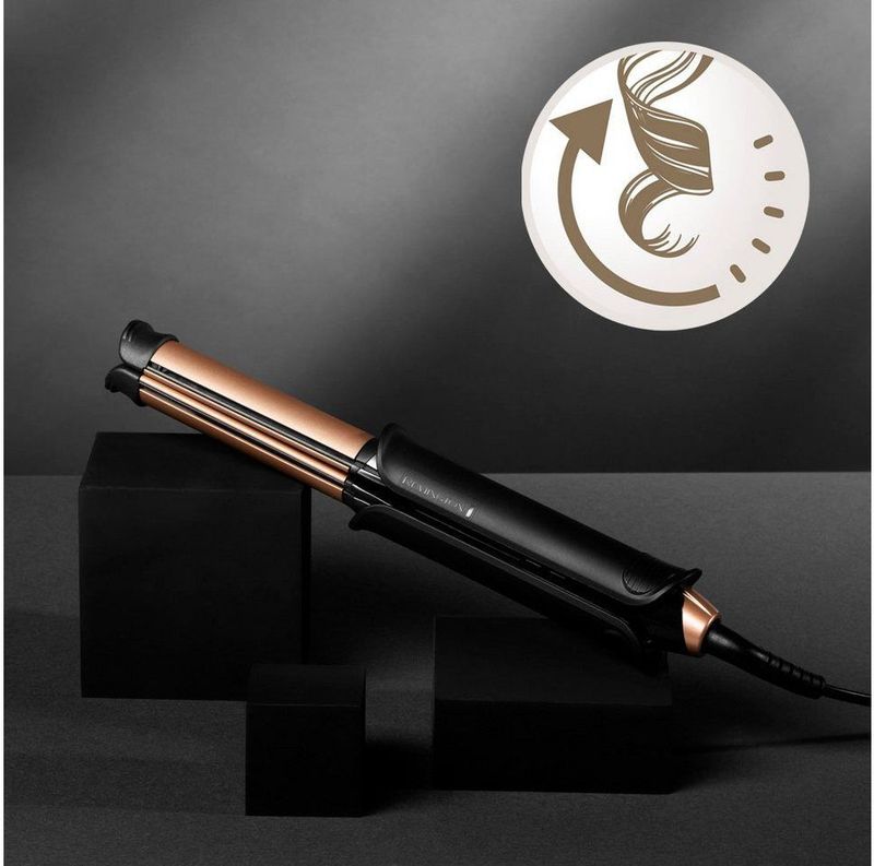 Remington - ONE Straight & Curl - Stijltang & Krultang - Zwart - 2 Stylingtools in 1