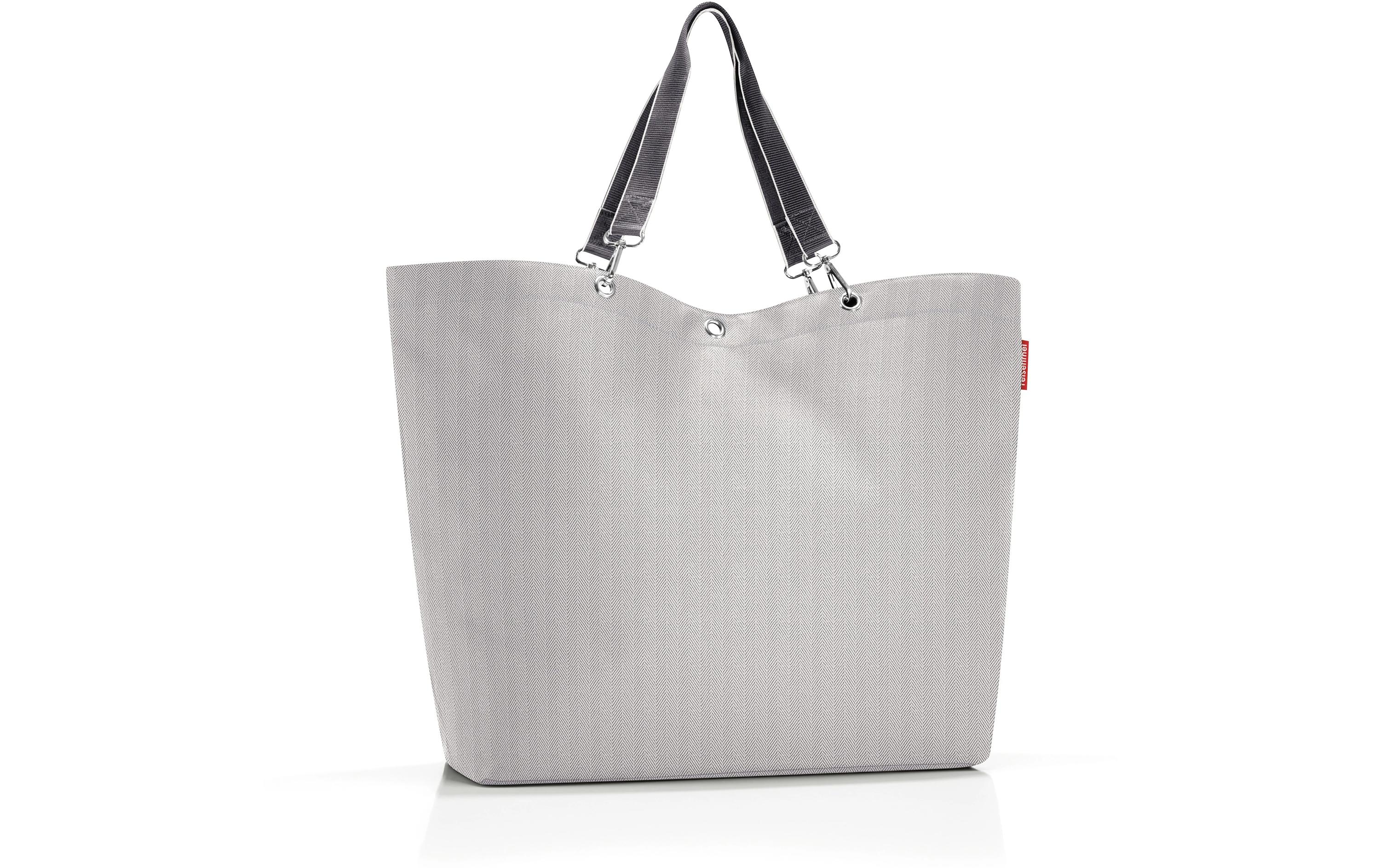 Tasche Shopper XL Herringbone greyEinkaufstasche mit Tragegriffen