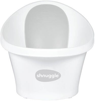 Shnuggle Badebalje Baby, White/Grey