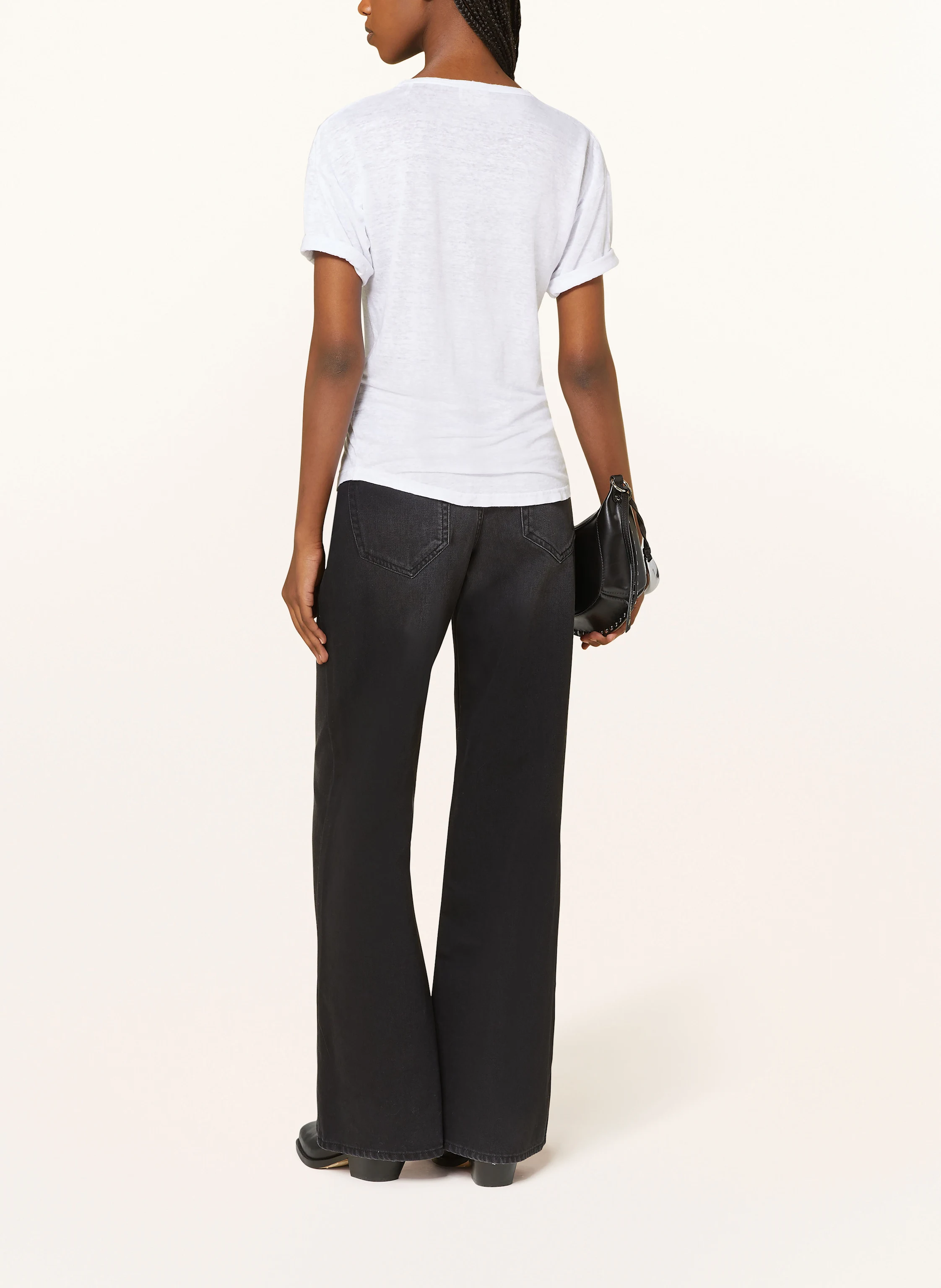 MARANT ÉTOILE T-Shirt KOLDI aus Leinen