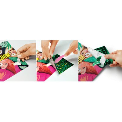 Creativ Kit créatif FOIL ART Barbie, 18 pièces