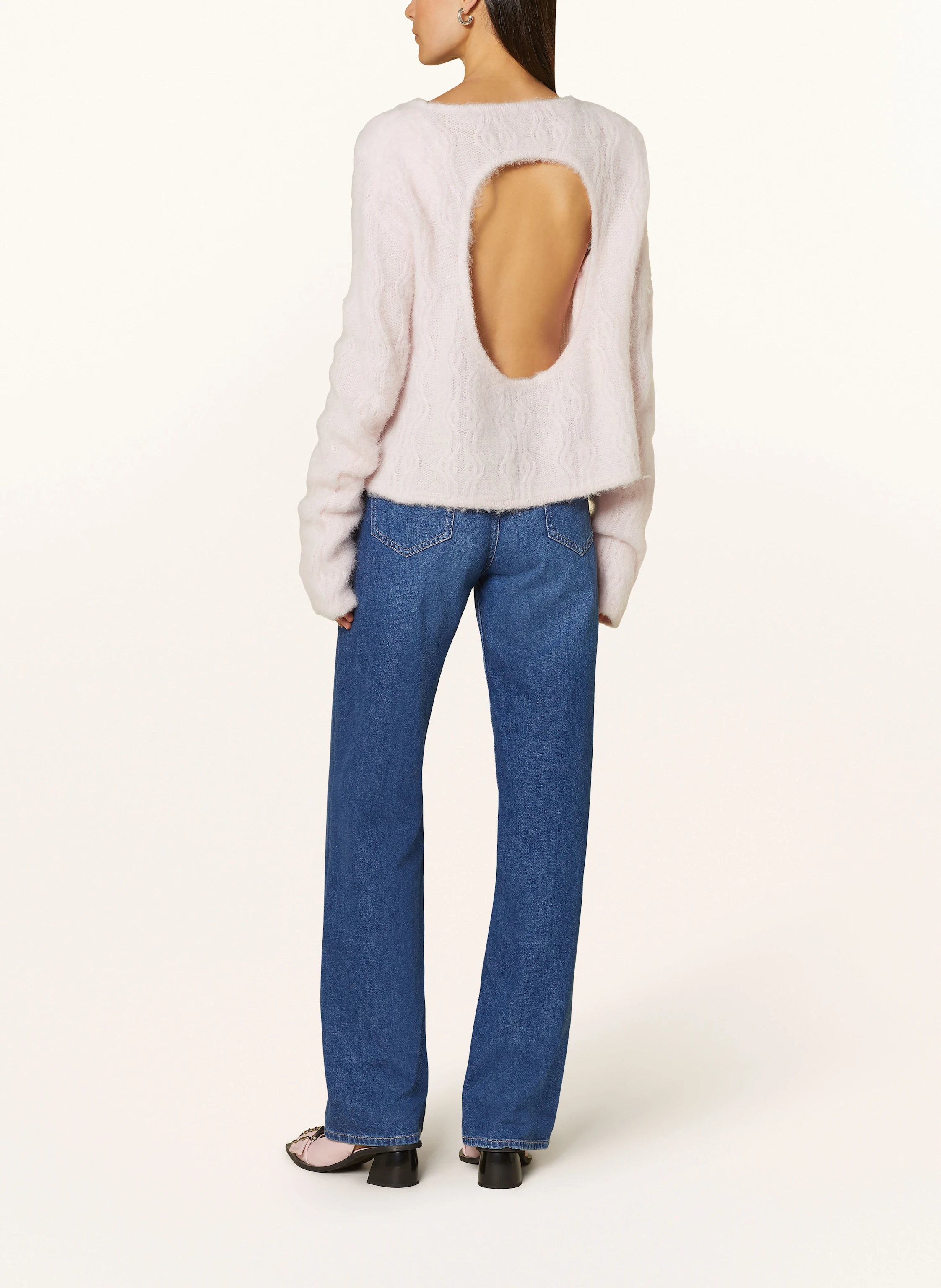 by Aylin Koenig Alpaka-Pullover ISABELLE mit Cut-out