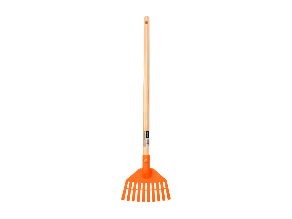 Welkoop Bladhark - Kindertuingereedschap - Oranje - 62 cm