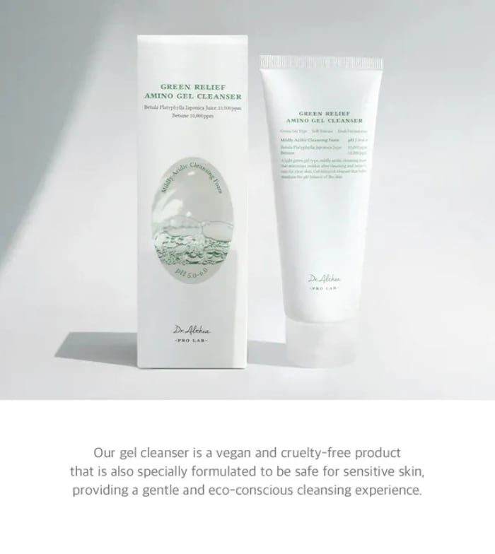 Dr. Althea - Gel de limpeza espumante Green Relief - Pele mista oleosa