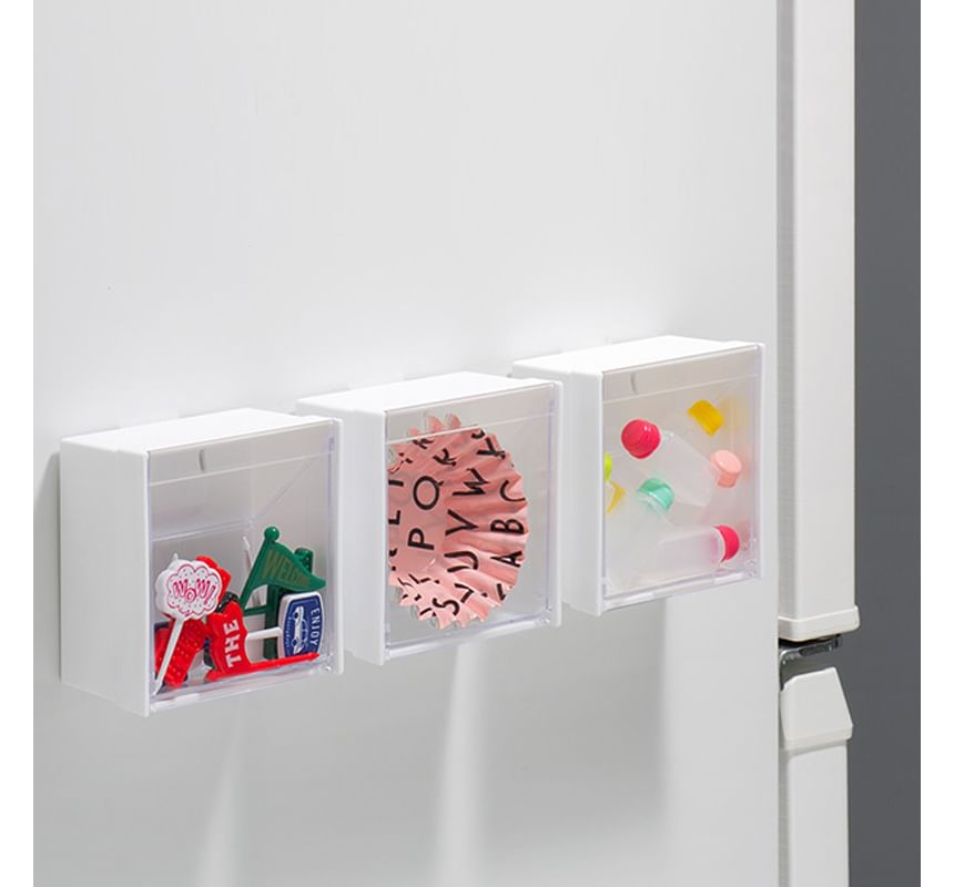 Cocotte - Koelkastmagneet in de vorm van een plastic opbergdoos (verschillende ontwerpen)