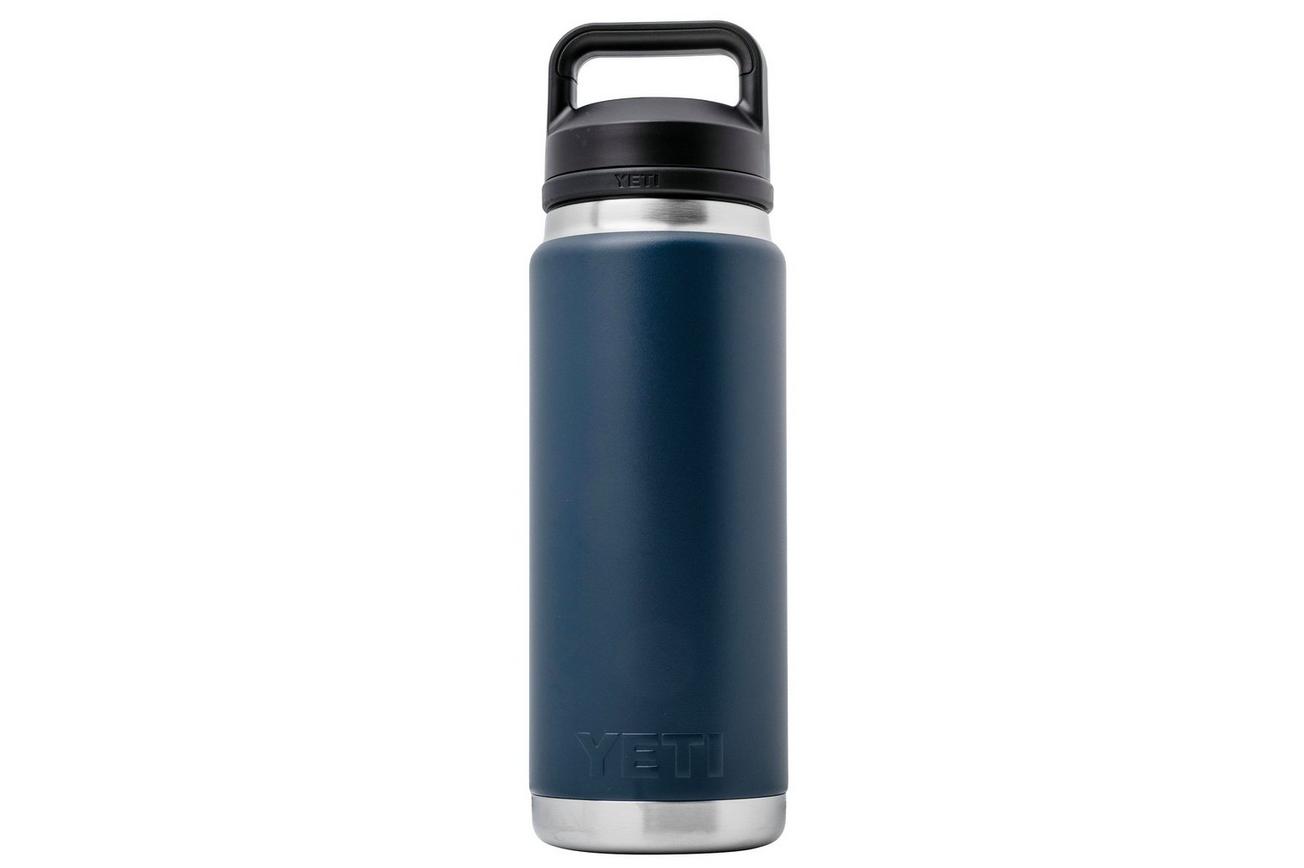 Yeti Rambler Bottle 26oz Chug Cap, Navy Blue, thermosfles met drinkdop, 769 ml