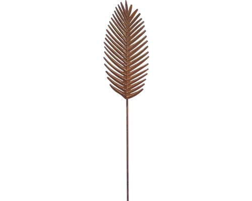 Decoratieve staaf Lafiora blad B metaal H 139,5 cm koper
