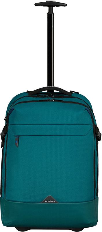 Roadseeker - Laptoptas op Wielen - Deep Teal - Polyester - 38 L