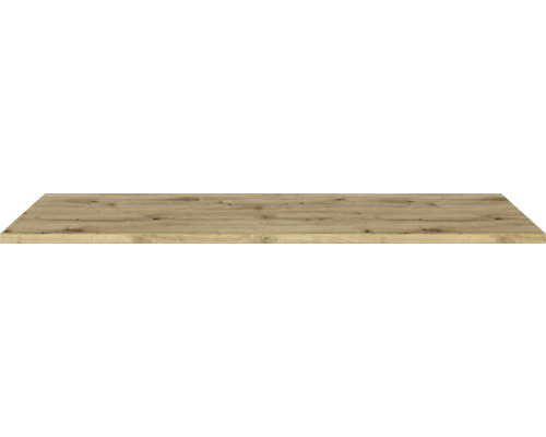 Flex Well Cara werkblad, afmetingen (B x L x D): 60 x 150,5 x 2,8 cm, ambachtelijk eikenhout