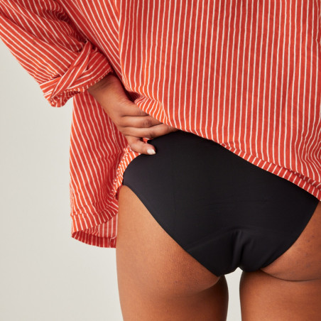 Smoon Culotte Menstruelle Flux Moyen Noir