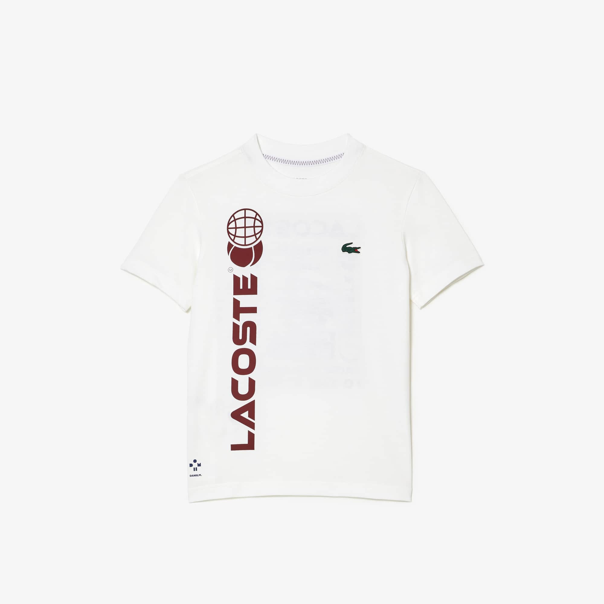 T-shirt Lacoste Tennis en jersey de coton T-Shirts & Chemises - Blanc - Lacoste - Garçon