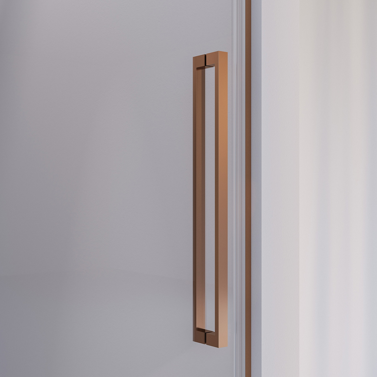 Brauer Season nisdeur met draaideur 90cm koper