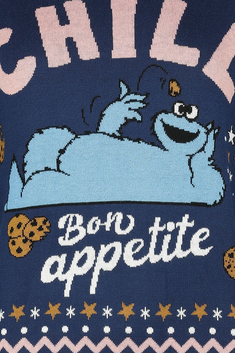 Cookie chill | Sesame Street Pull de Noël