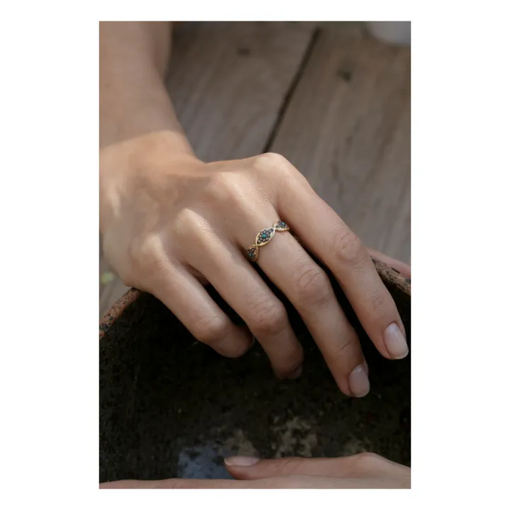 5 Octobre Bague Folk | Doré