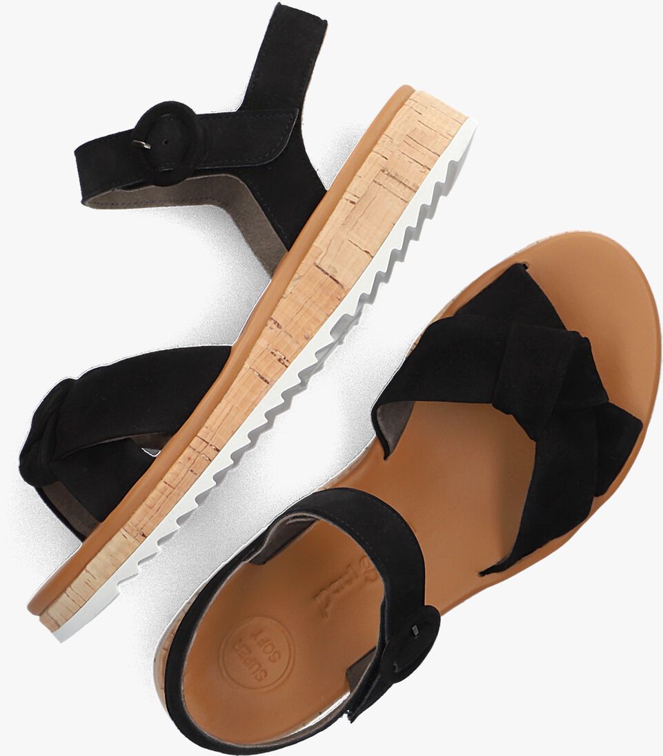 PAUL GREEN zwarte paul green sandalen 6059