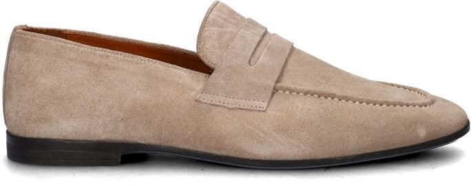 Nelson suède loafers beige