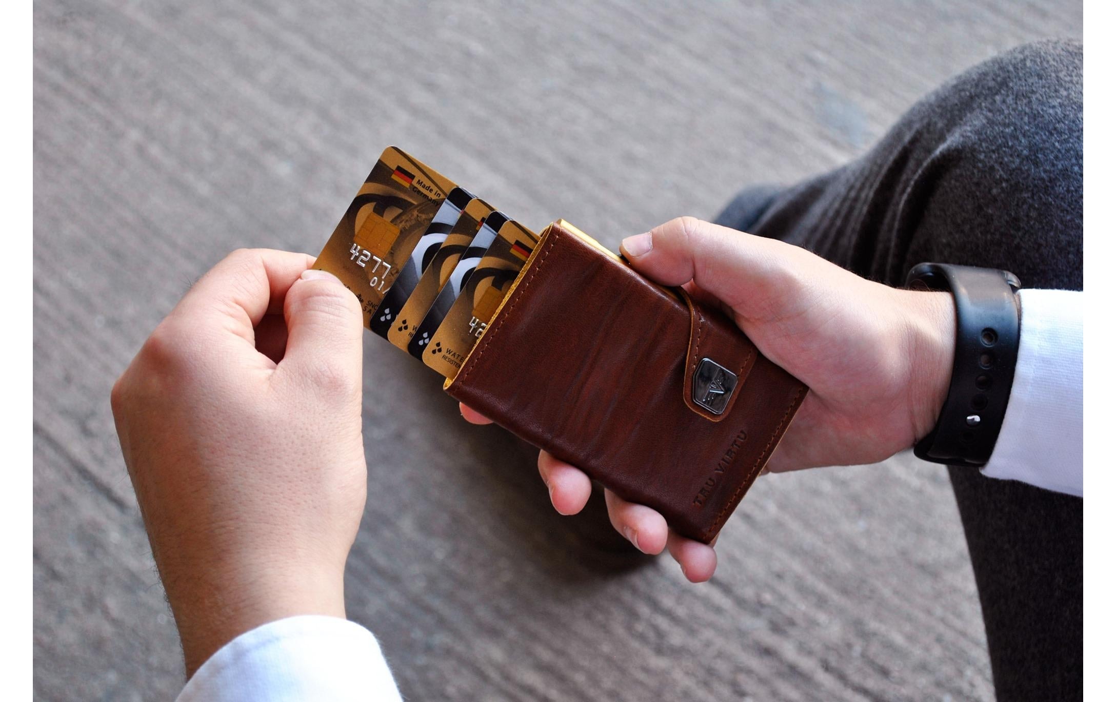 Geldbörse »TRU VIRTU Click & Slide Wallet«