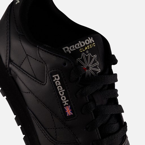 Reebok Classic Sneakers zwart Leer