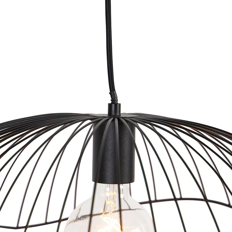 Design hanglamp zwart draad 50cm - Pua
