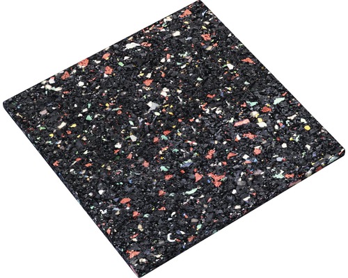 Basedeck rubber pad 3x70x70 mm 1 verpakking = 40 stuks