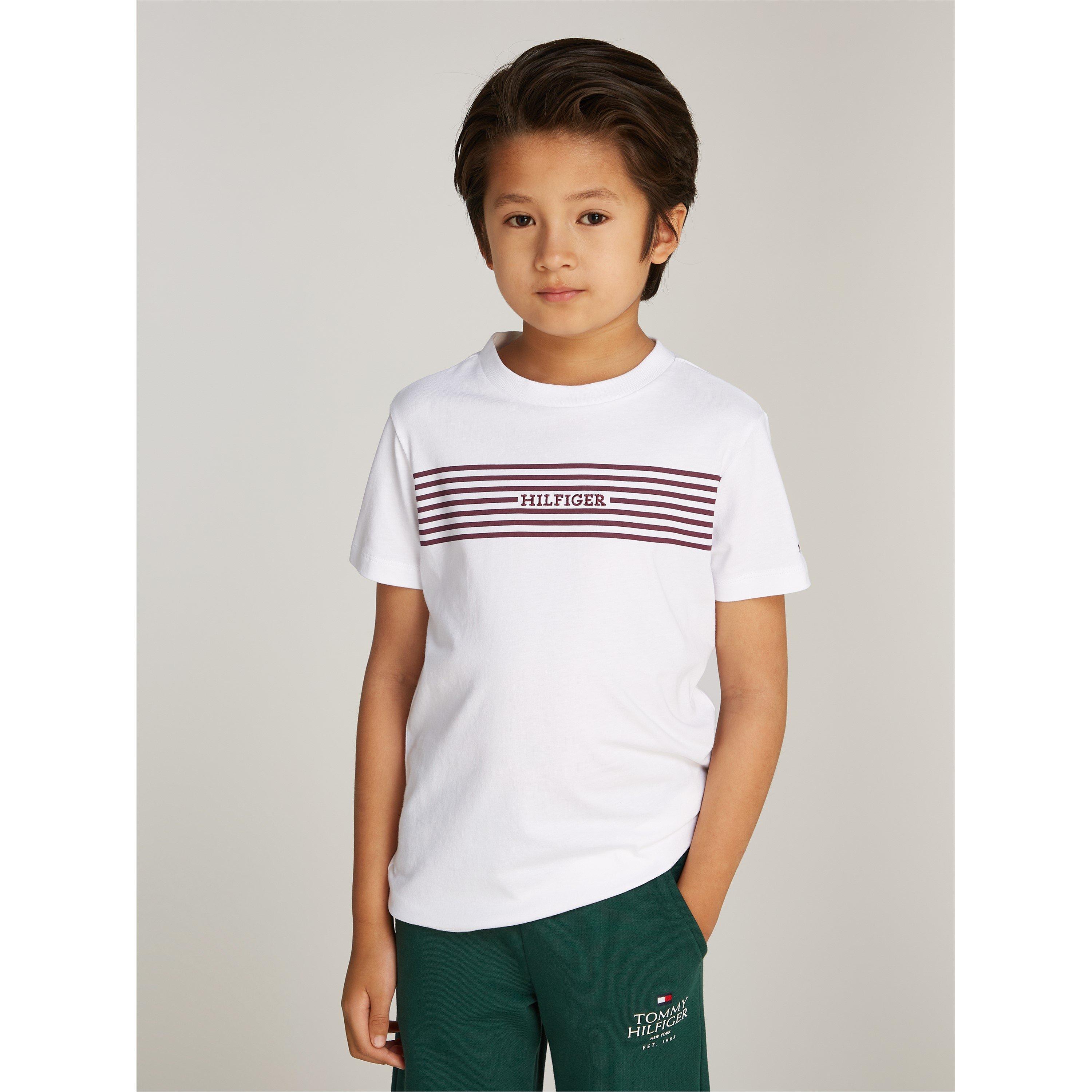 Tommy Hilfiger Striped Short-sleeved T-shirt Junior