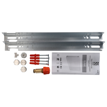 Sanivesk radiator Raya Plan Duo wit zij-aansluiting T22 60 x 80 cm
