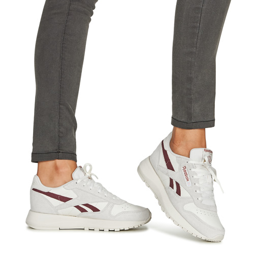 Reebok Classic - CLASSIC LEATHER SP - Beige / Bordeaux