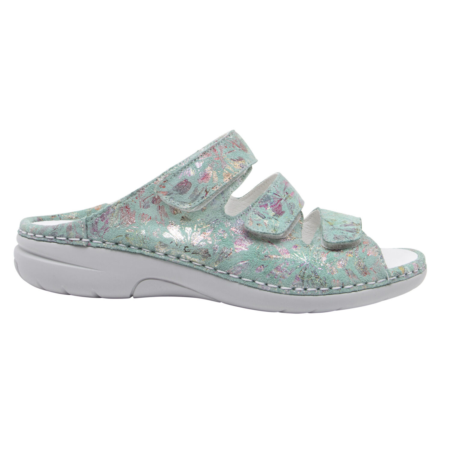 WALDLÄUFER Pantolette für Damen aus Leder