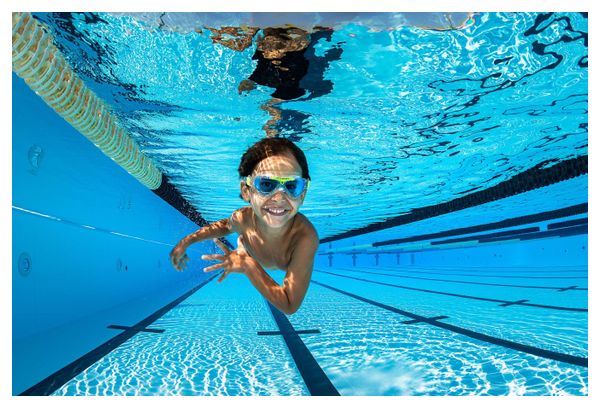 Masque de Natation Aquasphere Vista Junior Bleu Teinté/Transparent