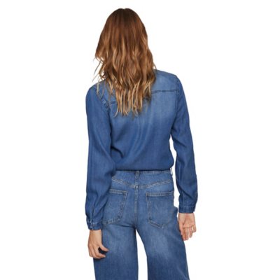 Chemise à manches longues femme Vibista Noos VILA