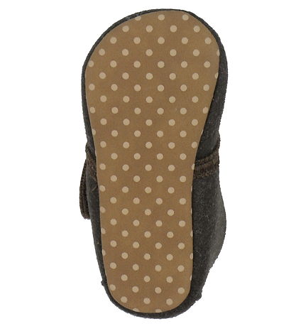 Mikk-Line Hjemmesko - Prewalker Felt - Chocolate Chip