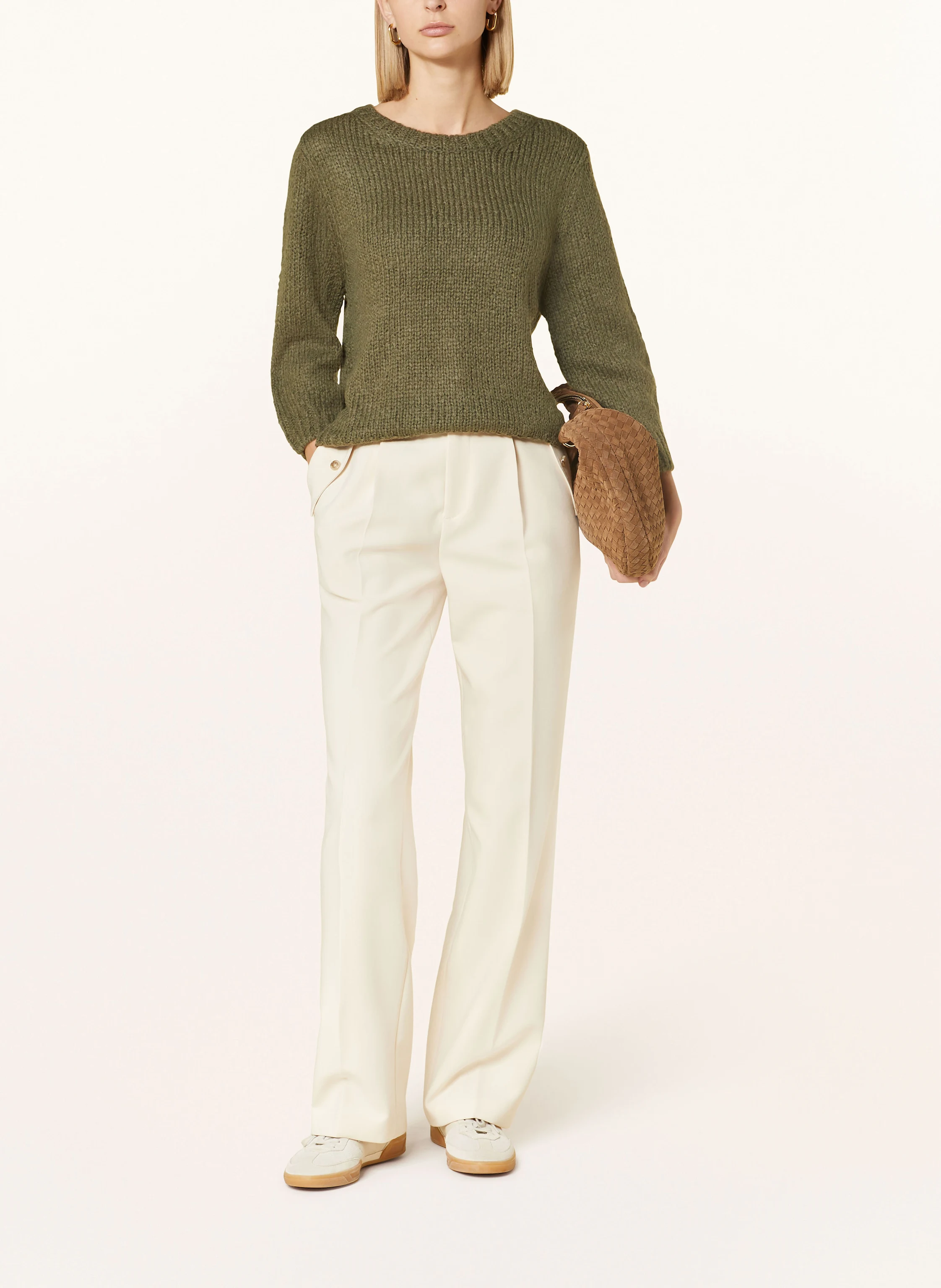 oui Pullover mit 3/4-Arm