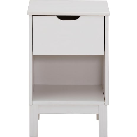 Pilou natbord - hvid