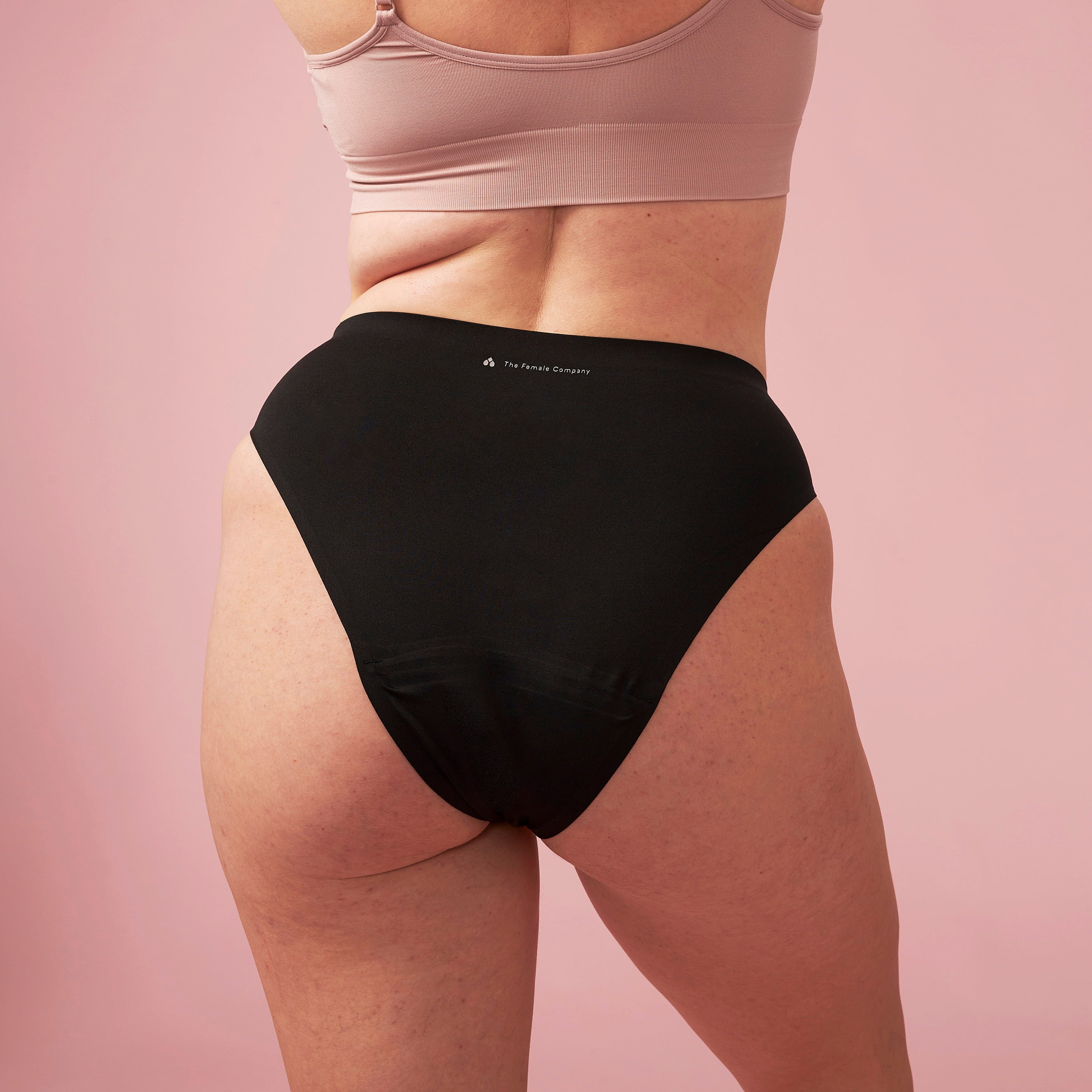 The Female Company  Slip Seamless Black, S