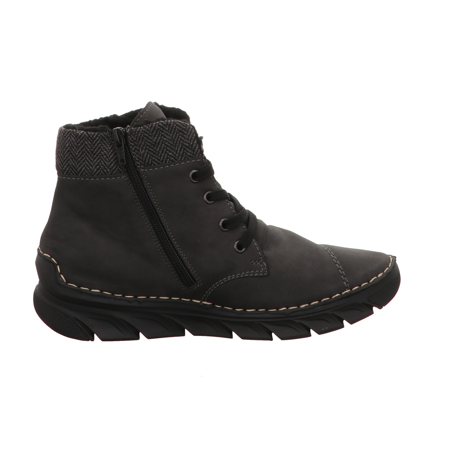 Rieker Schnürstiefel grau