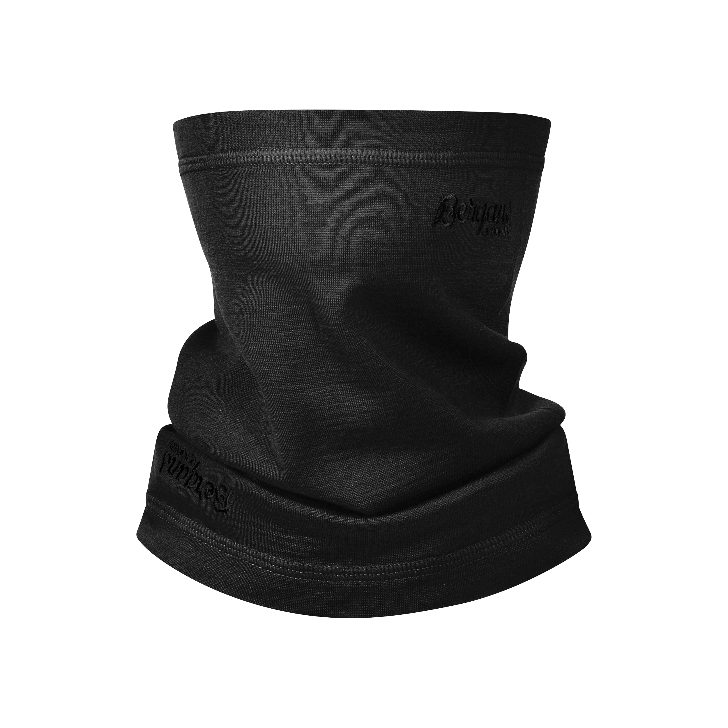Bergans Wool Neck Warmer Black