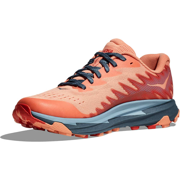 Chaussure trail HOKA ONE ONE TORRENT 3 W PAPAYA / REAL TEAL