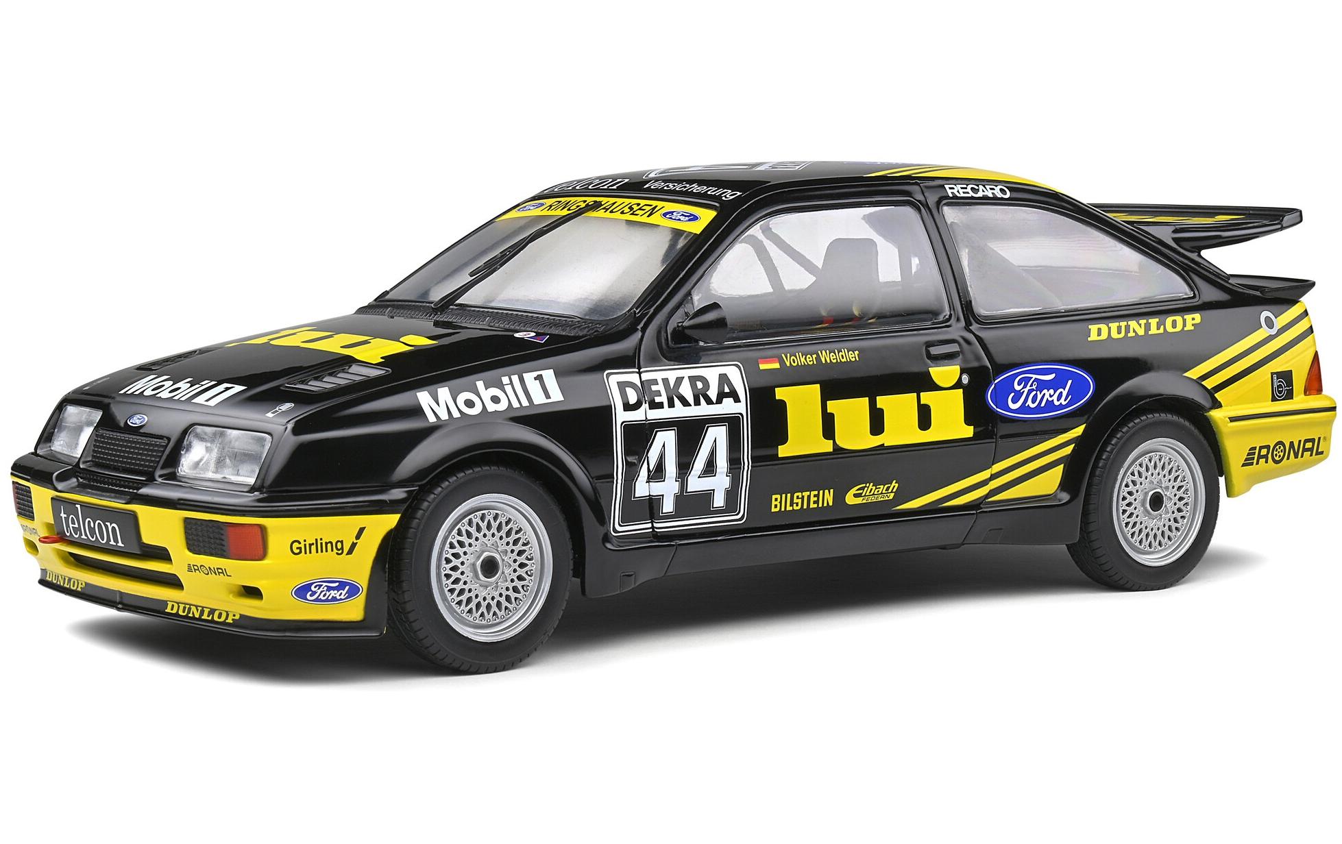 Rennwagen Ford Sierra RS 500 Cosworth 1:1824H Nürburgring 44 V.Weidler 1989 Schwarz