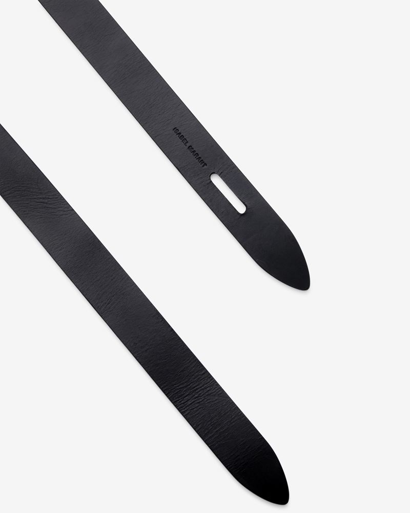 CEINTURE NŒUD EN CUIR LECCE