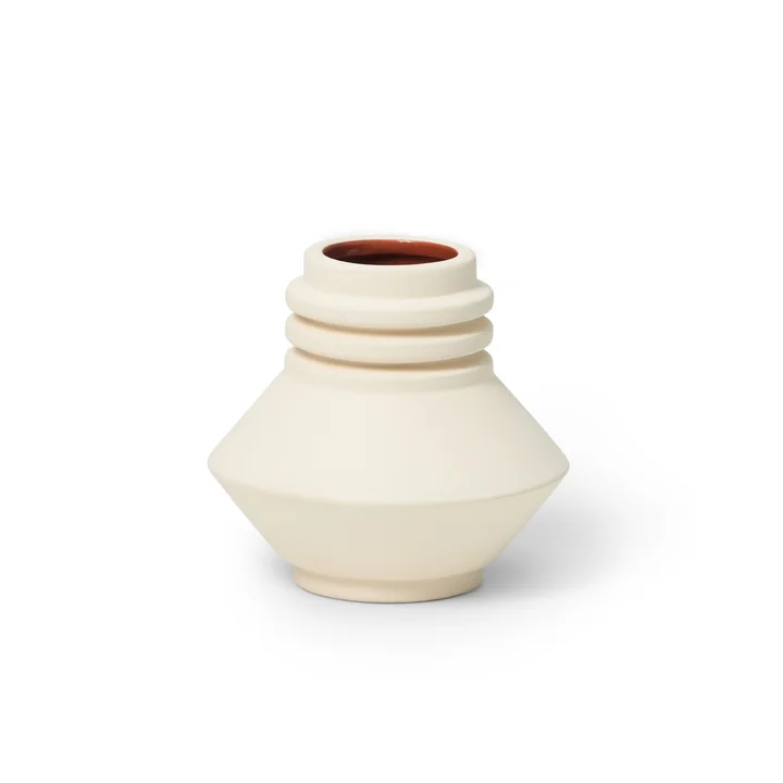Areaware - Strata Vase, creme