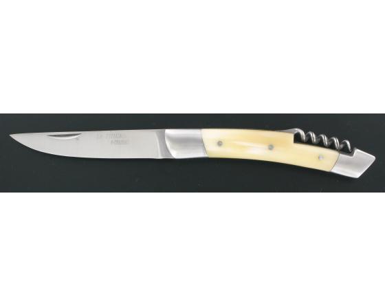 Le Thiers Corne Carbone Couteau de poche Le Thiers par Chazeau Honoré