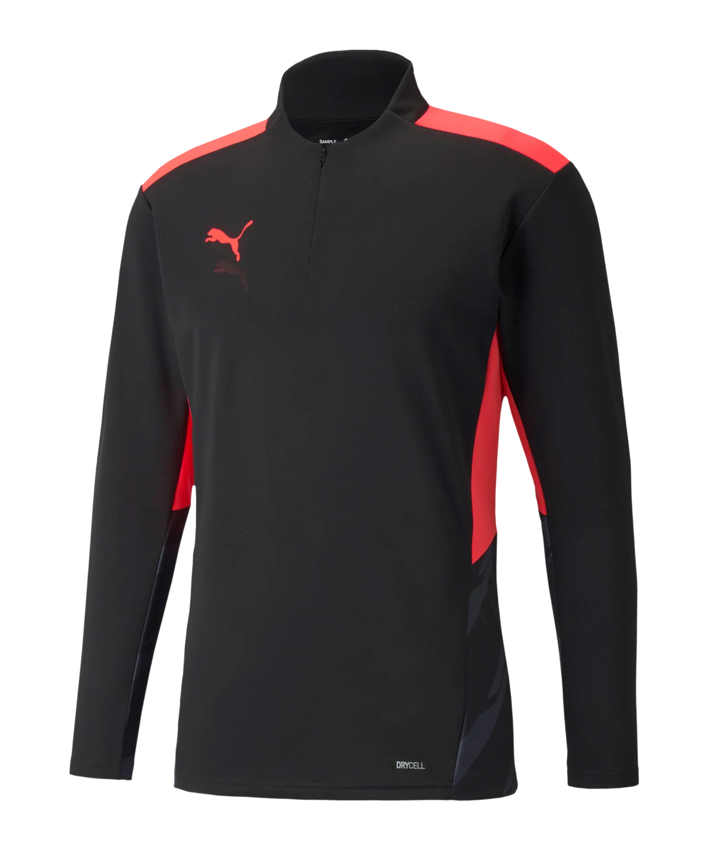 PUMA individualCUP HalfZip Sweatshirt Schwarz F43