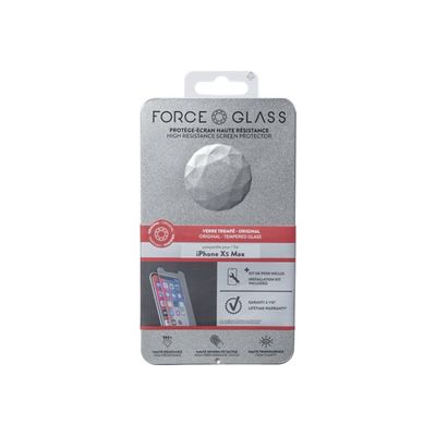 Force Glass - Protection d'écran - verre trempé pour iPhone XS Max/11 Pro Max