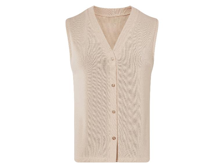 Gebreid dames vest