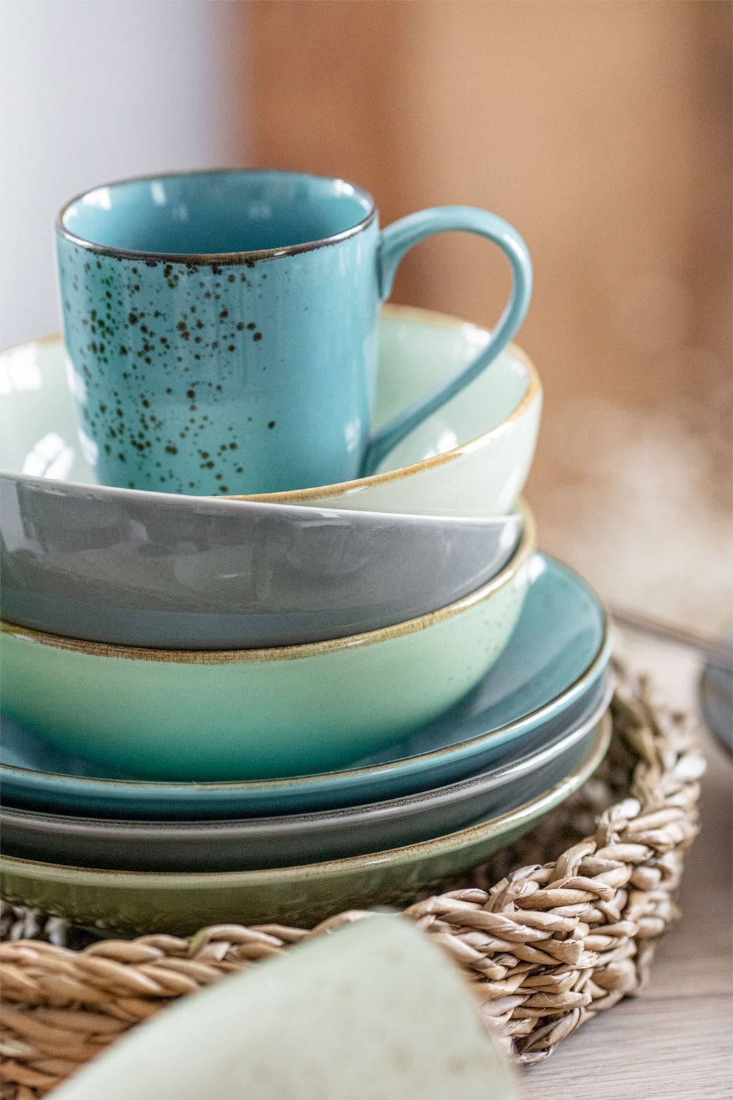 CreaTable Kombiservice NATURE COLLECTION 20-teilig mehrfarbig