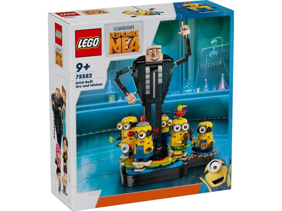 LEGO Despicable Me 75582 Klodsbygget Gru og Minions