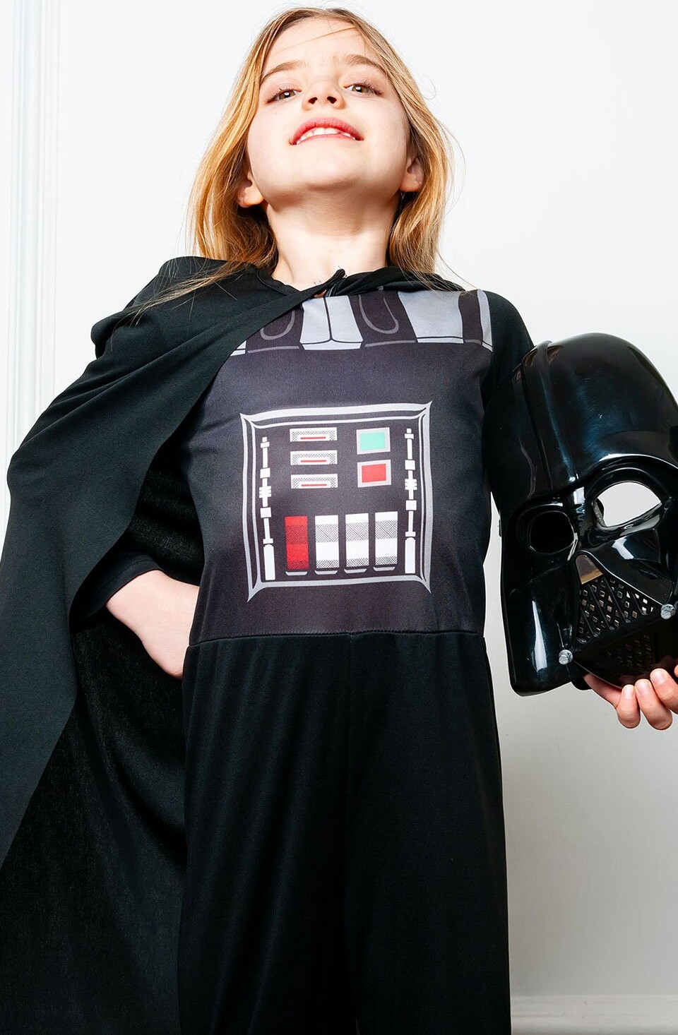 Darth Vader Kostume Til Børn - Star Wars - 116 CM